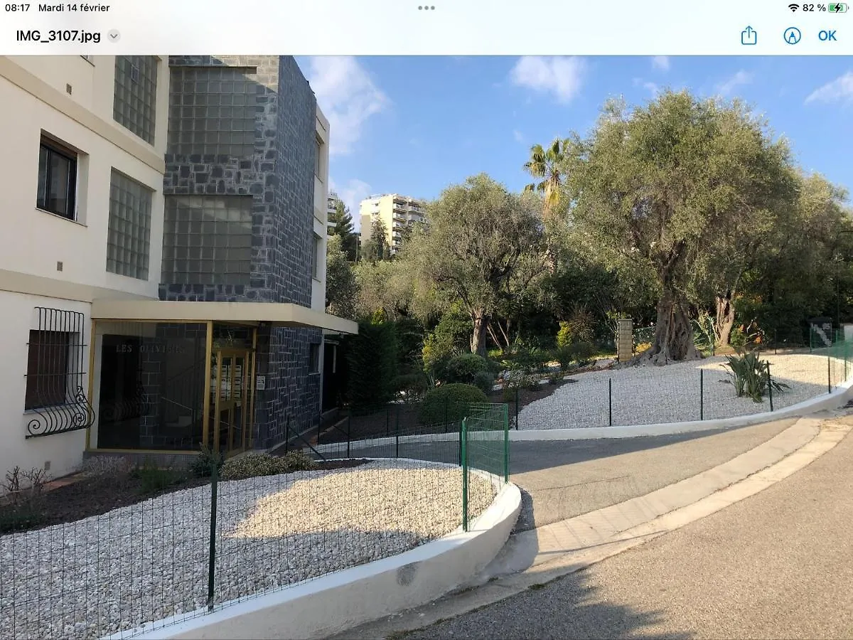 Beautiful T3 Terrasse Ницца Франция